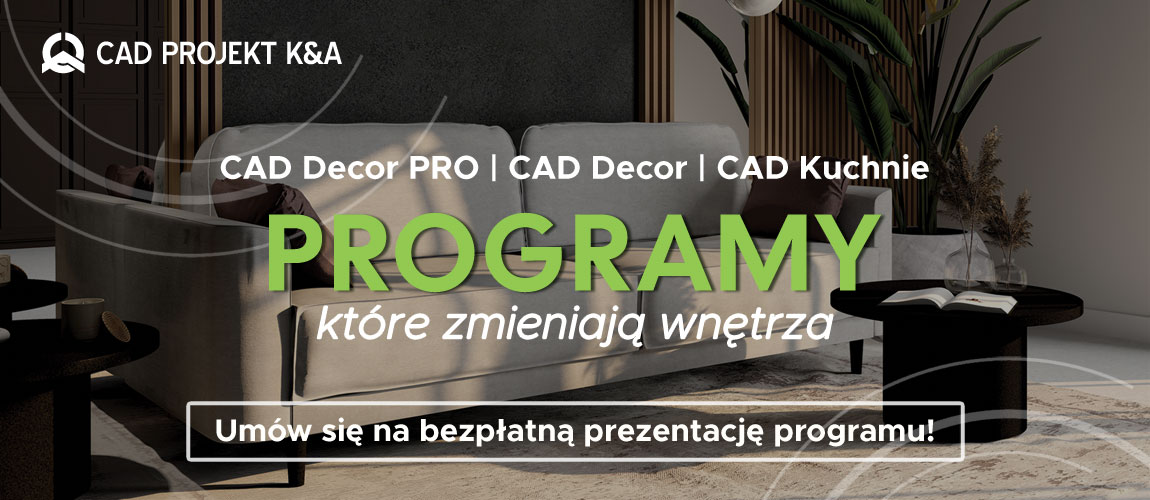 7 powodów, dla których projektanci wybierają CAD Decor PRO
