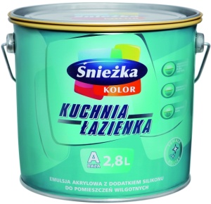 Śnieżka Kolor - emulsje do łazienek i kuchni