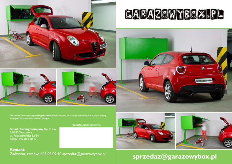 Garażowy BOX - rozwiązanie do garaży otwartych 