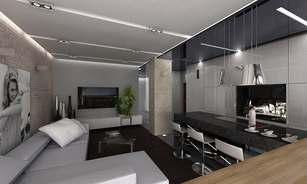 Jak zaprojektować loft? Wnętrza z Warszawy