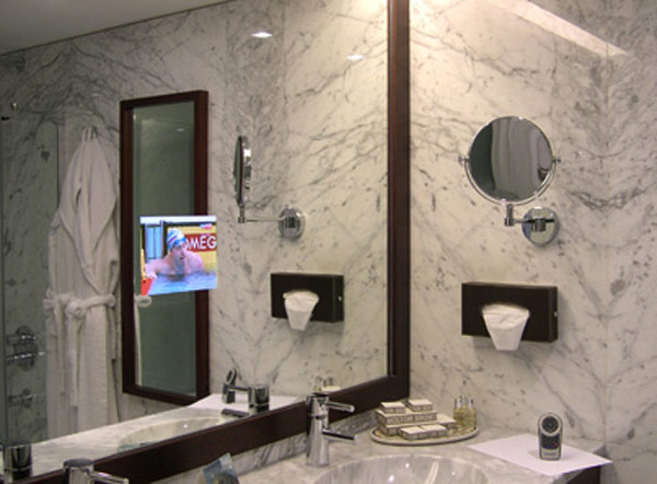 LCD Mirror TV czyli telewizor za szkłem