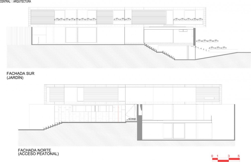 Modernistyczne domy: Meksyk, Central de Arquitectura