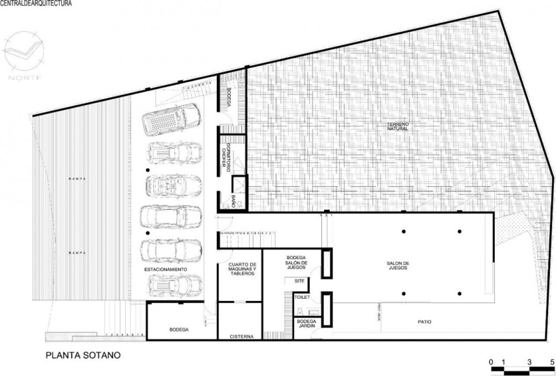 Modernistyczne domy: Meksyk, Central de Arquitectura