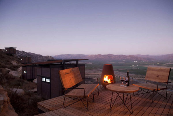 Niezwykłe hotele : Valle de Guadalupe, Meksyk