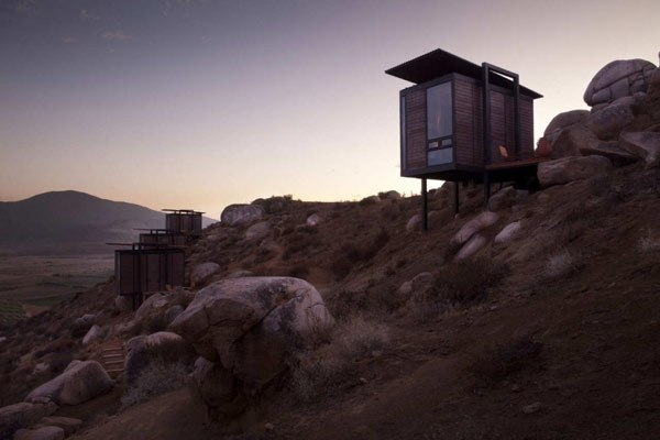 Niezwykłe hotele : Valle de Guadalupe, Meksyk