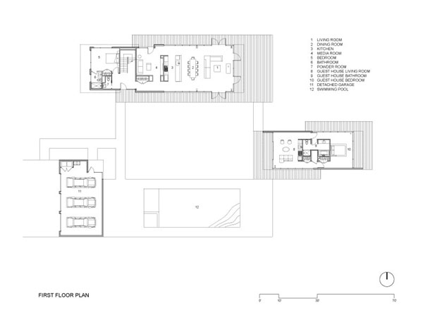 Odbicie lustrzane : Summerhill Residence, California
