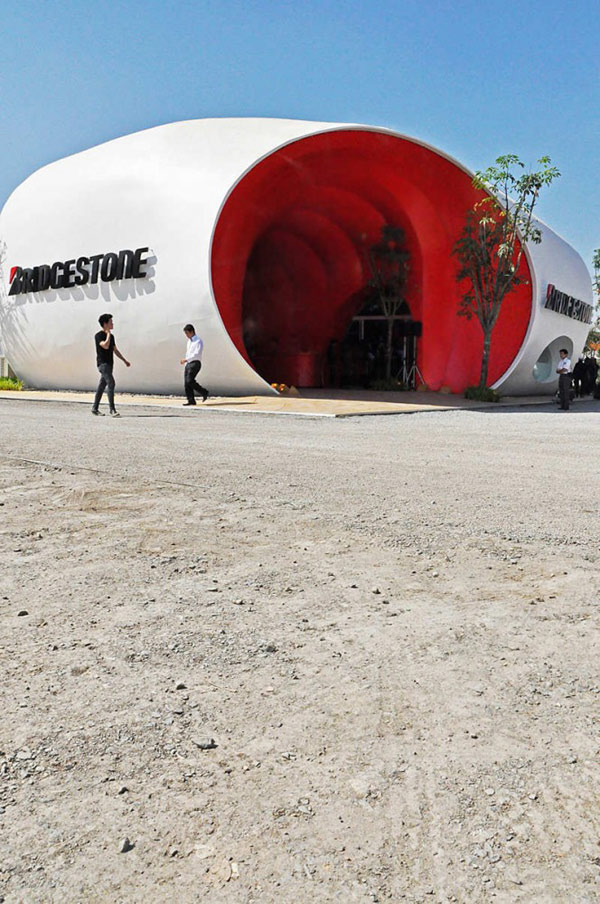 Pawilon wystawowy Bridgestone