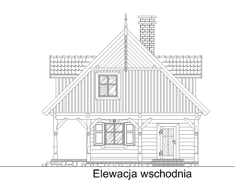 Projekt wiejskiego domu z podlaskiej pracowni Wiejskie Klimaty