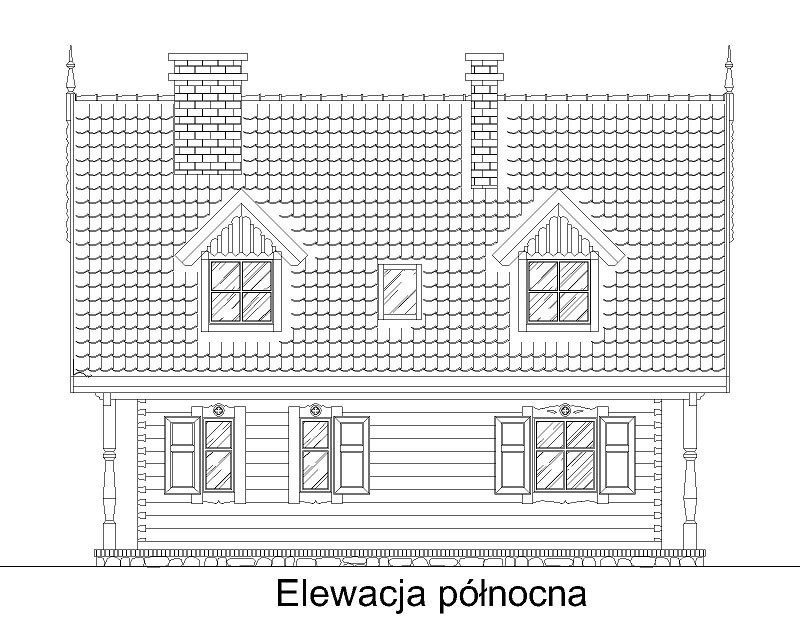 Projekt wiejskiego domu z podlaskiej pracowni Wiejskie Klimaty