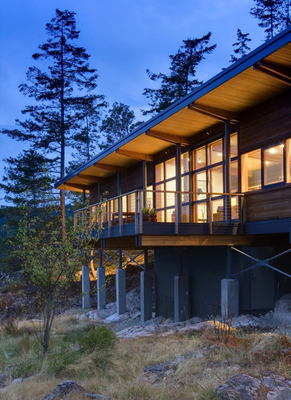 Stalowa konstrukcja : projekt od Balance Associates Architects