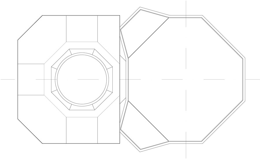 Inspiracja geometrią - polyhedron 