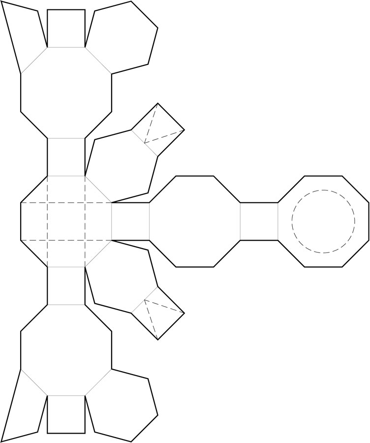 Inspiracja geometrią - polyhedron 