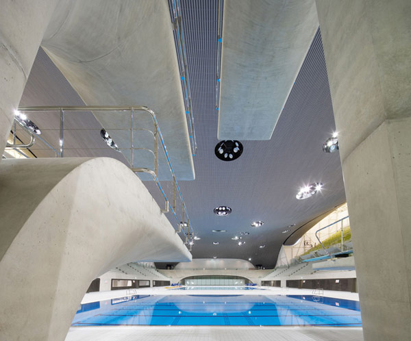 London Aquatics Centre od Zaha Hadid