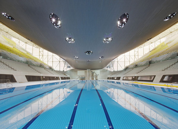 London Aquatics Centre od Zaha Hadid