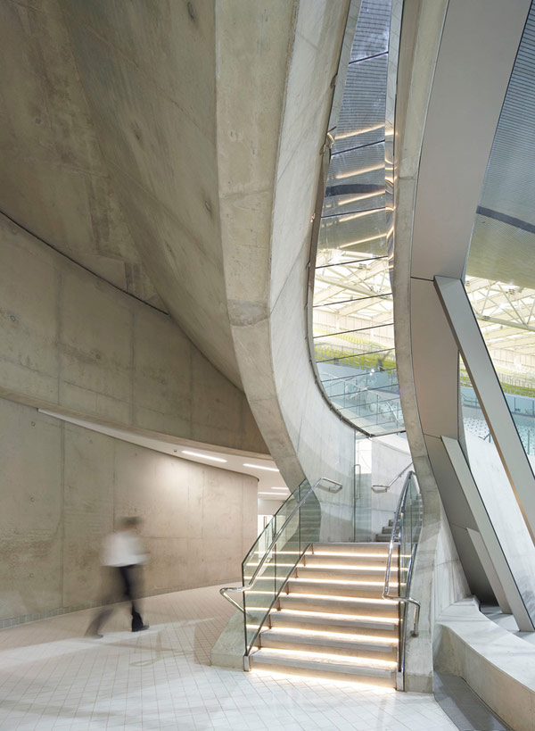 London Aquatics Centre od Zaha Hadid