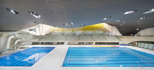 London Aquatics Centre od Zaha Hadid