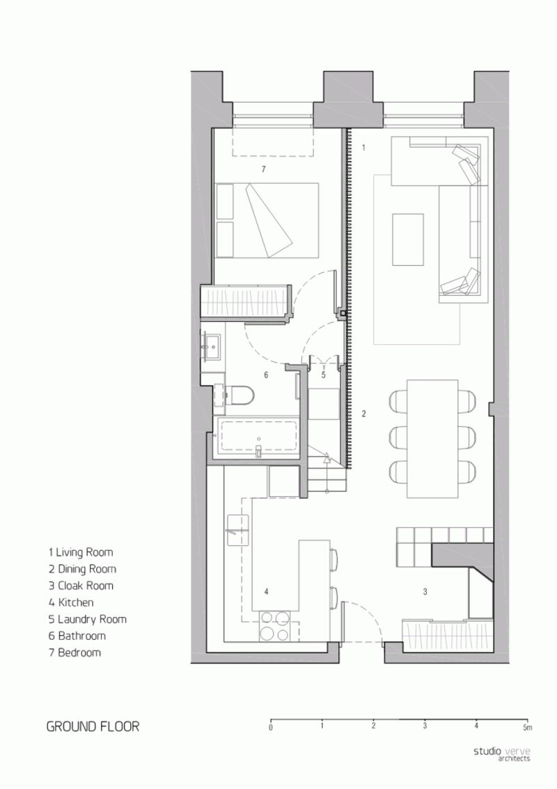 Zaprojektowali apartament w Londynie: Studio Verve Architects