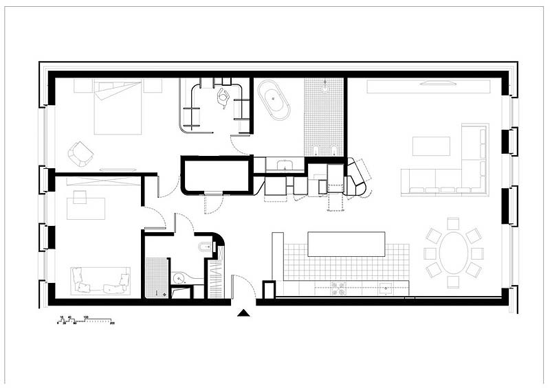 Szykowny apartament w Moskwie