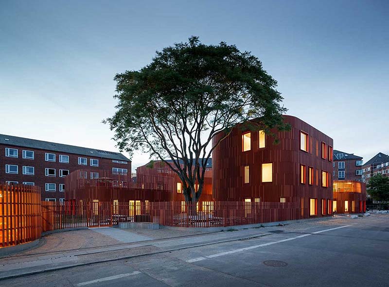 Ciekawa architektura przedszkola
