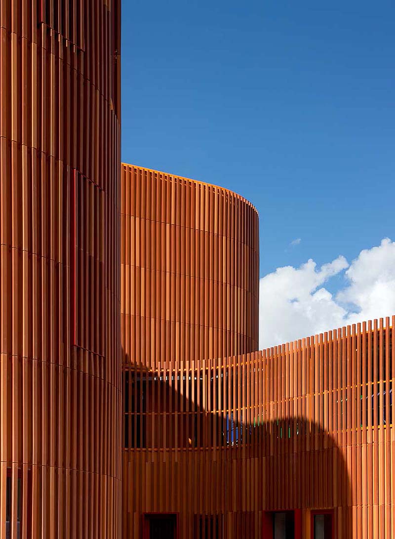 Ciekawa architektura przedszkola