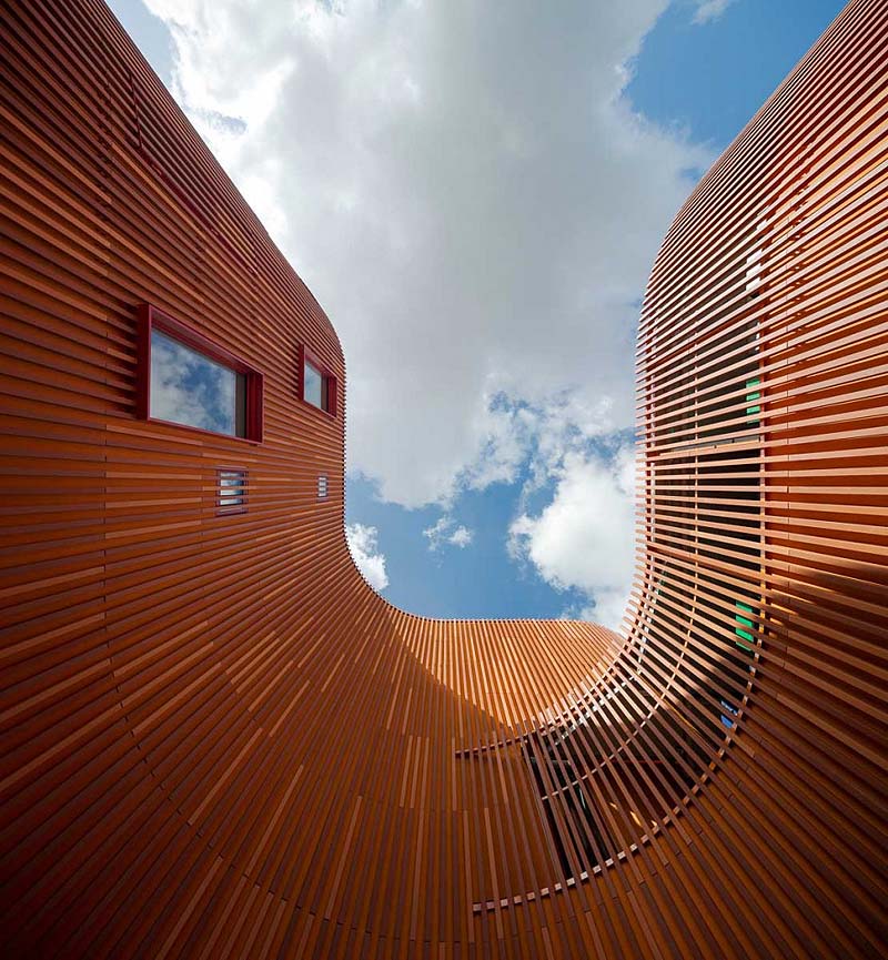 Ciekawa architektura przedszkola