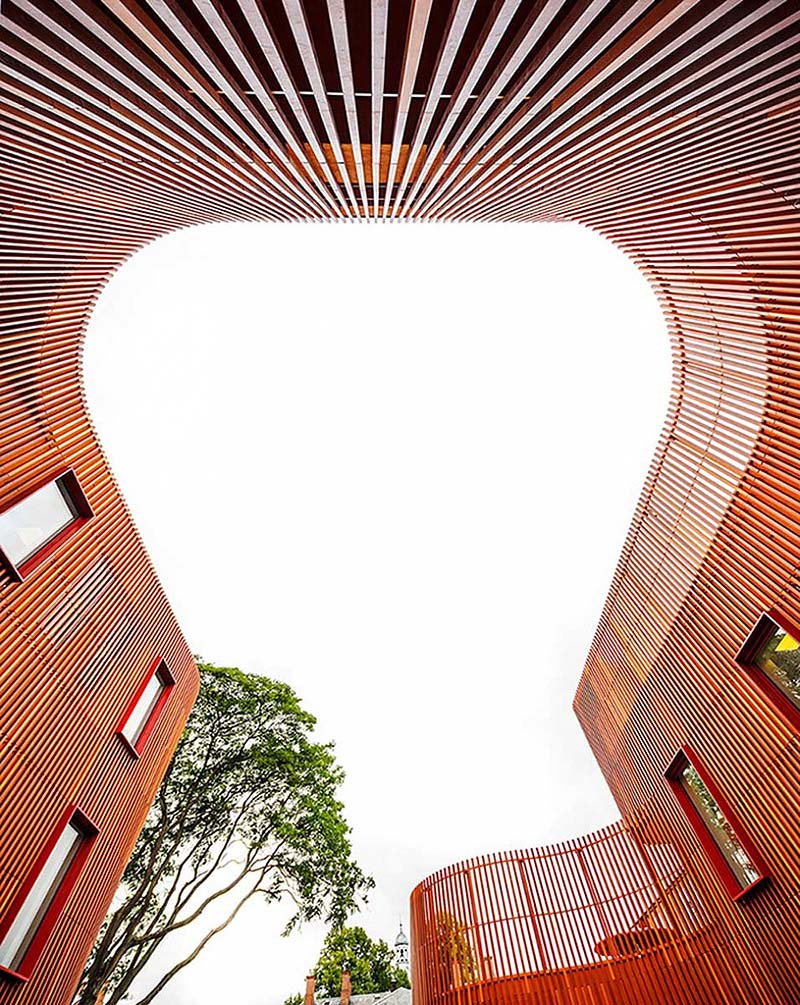 Ciekawa architektura przedszkola