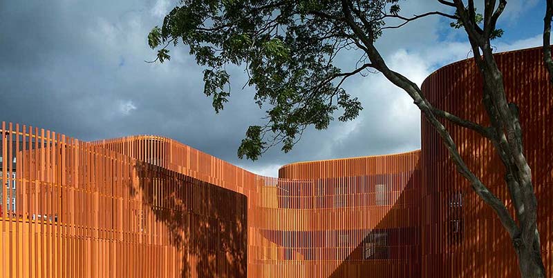 Ciekawa architektura przedszkola