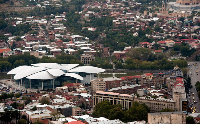 Architektura miasta : Tbilisi Public Service Hall, Gruzja