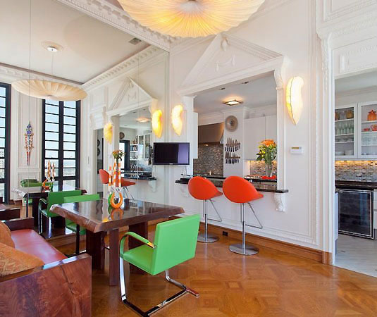 Apartament w stylu art deco