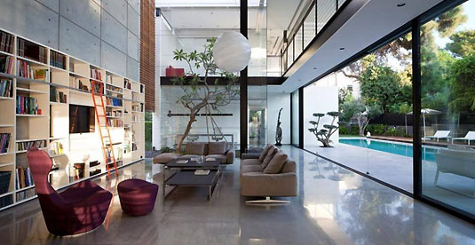 Biały dom / Izrael / Pitsou Kedem Architects