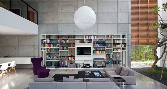 Biały dom / Izrael / Pitsou Kedem Architects