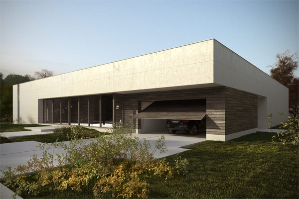 Nowoczesny budynek mieszkalny : Anta Architekci