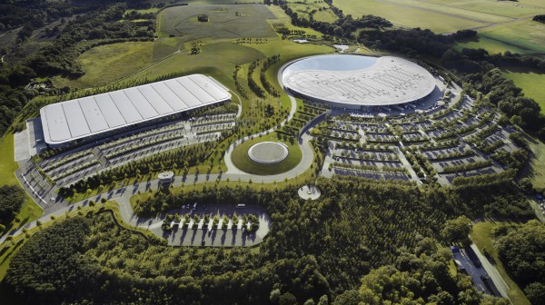 Centrum Technologii McLaren - innowacyjna elewacja