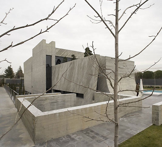 Dom z betonu - The Open Box House : A-cero
