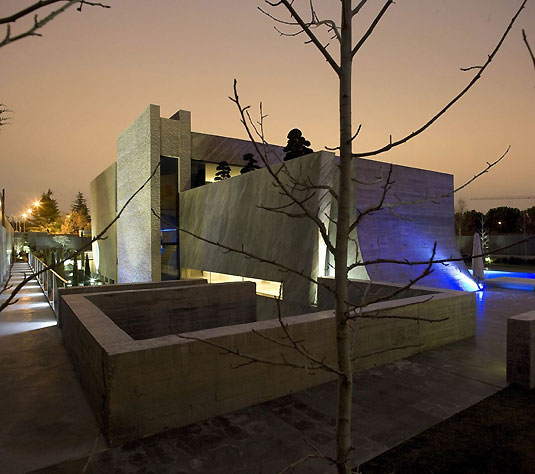 Dom z betonu - The Open Box House : A-cero