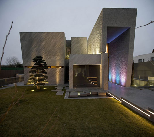 Dom z betonu - The Open Box House : A-cero