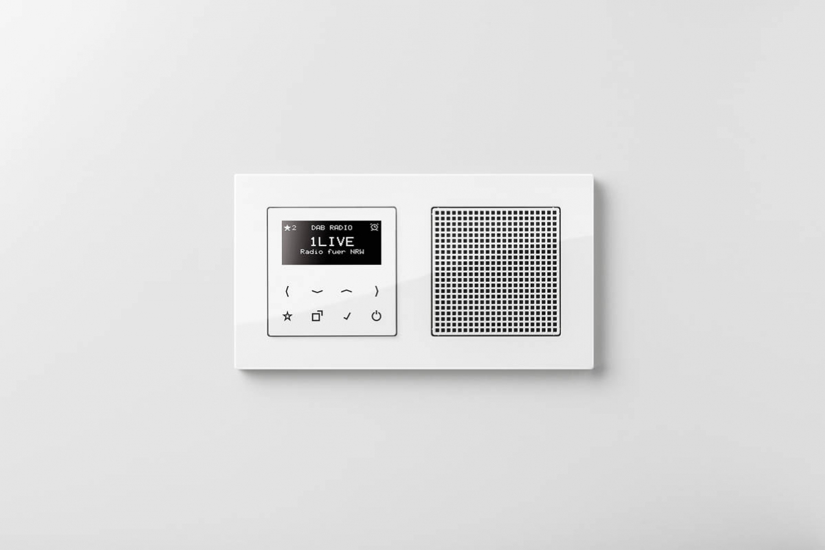 JUNG DAB Radio + FM, Biały