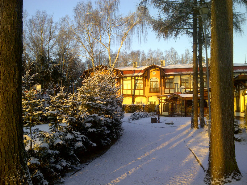 Luksusowy Hotel Anders zimą : zapraszamy na Mazury!