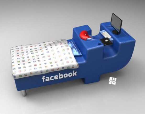 Najciekawsze inspiracje : łóżko facebook