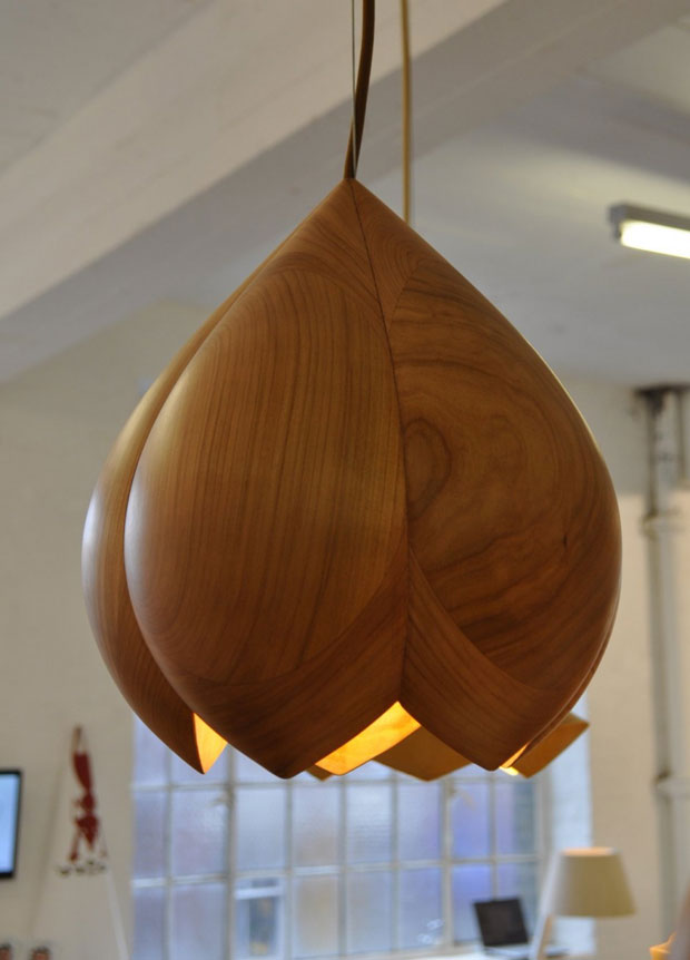 Drewniane klosze lamp