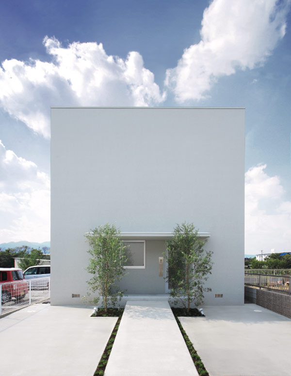 Kwadratowy dom : Shiga, Japonia  