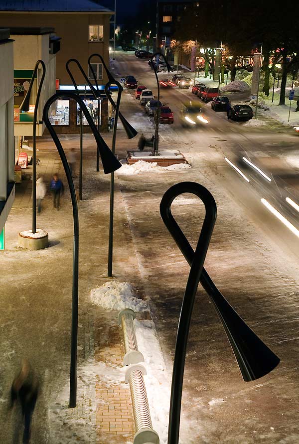 Lampa uliczna jak do czytania