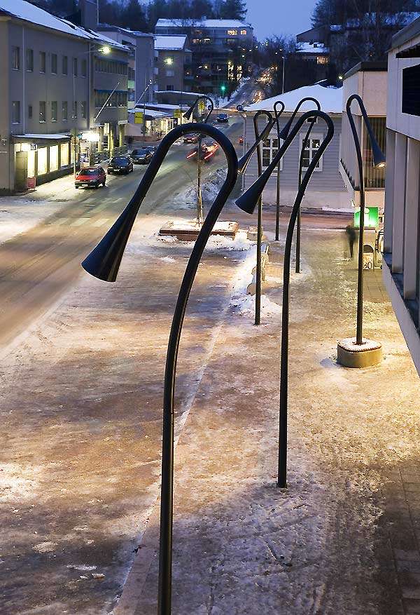 Lampa uliczna jak do czytania