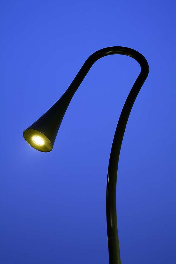 Lampa uliczna jak do czytania