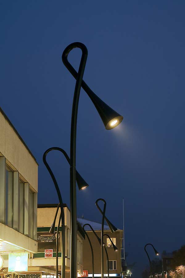 Lampa uliczna jak do czytania