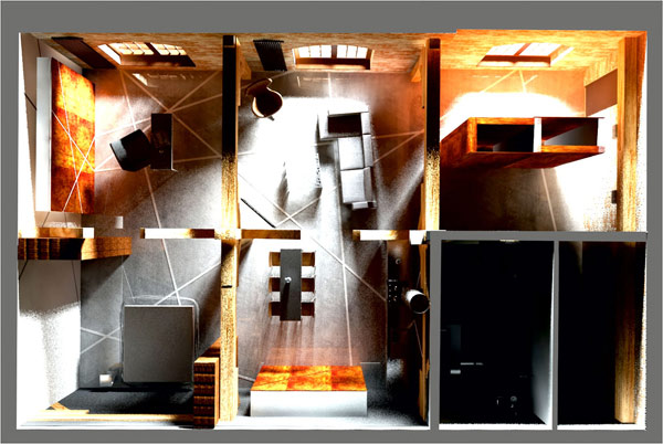 Loft w starym spichlerzu : Genius Loci Architekci