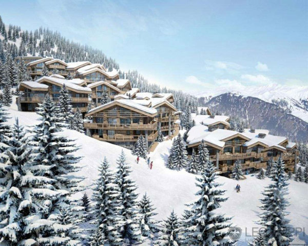 Luksusowe domki we francuskich Alpach