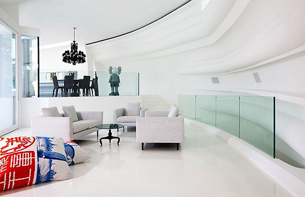 Luksusowy dom : tecARCHITECTURE & Marcel Wanders Studio