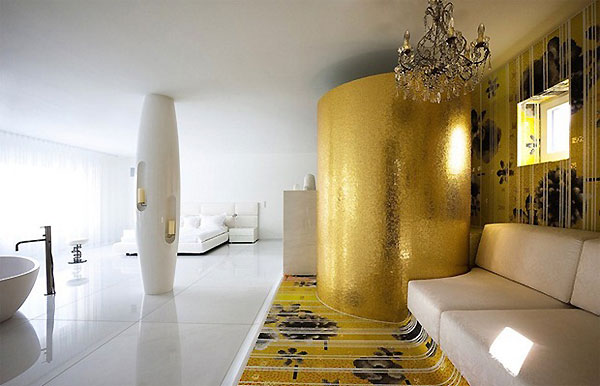 Luksusowy dom : tecARCHITECTURE & Marcel Wanders Studio