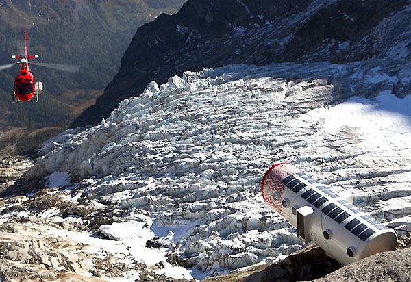 Modułowa konstrukcja na Mt.Blanc